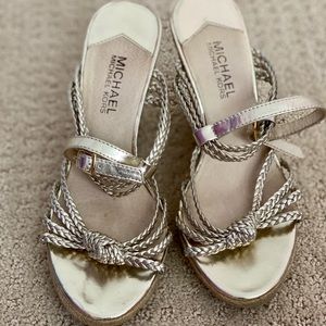 Michael Kors espadrille wedge. Sz 6